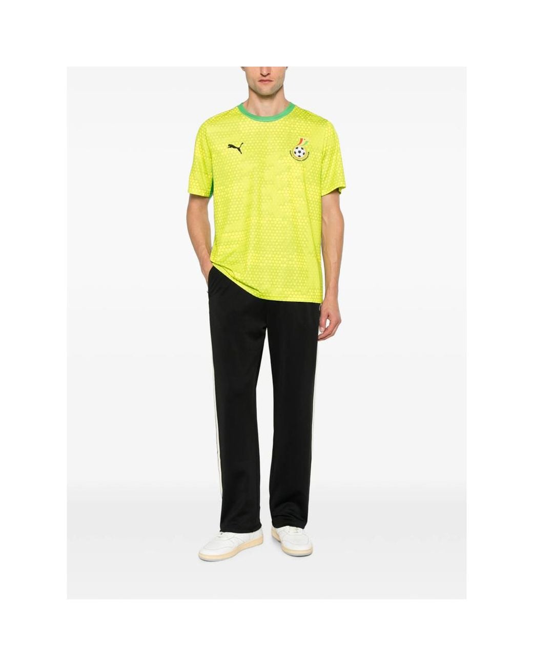 PUMA Yellow X Ghana Salehe Bembury Goalkeeper Jersey for men