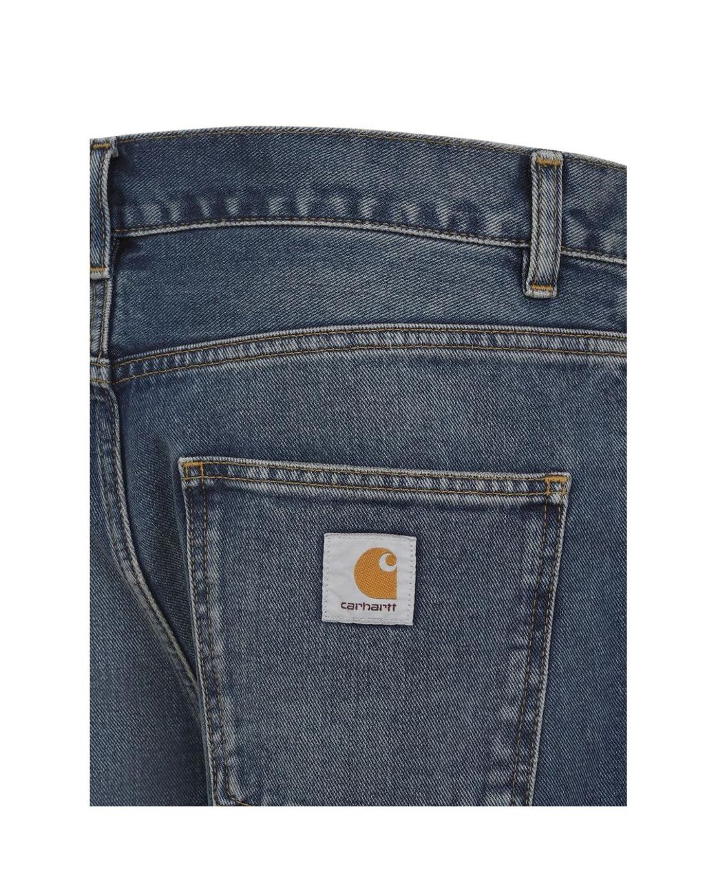 Carhartt Blue Newel Trousers for men