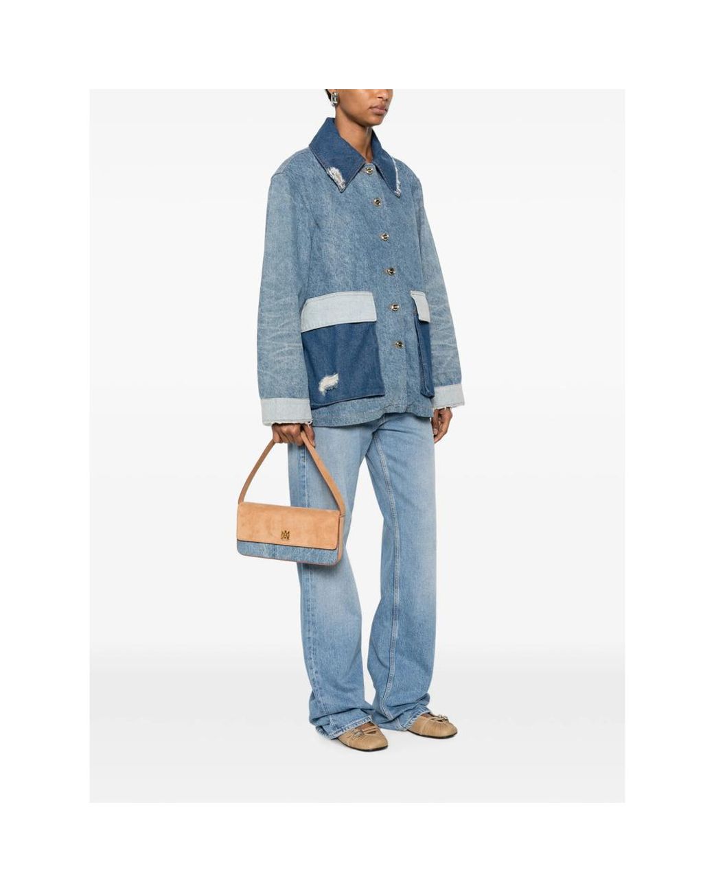 Amiri Brown Shoulder Bags