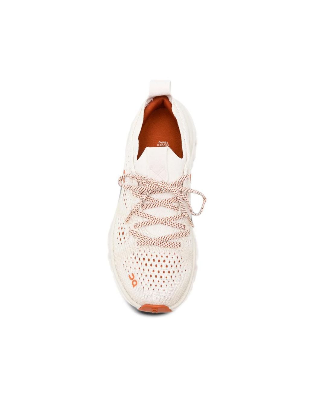 On Shoes White Cloud X Tempo Sneakers