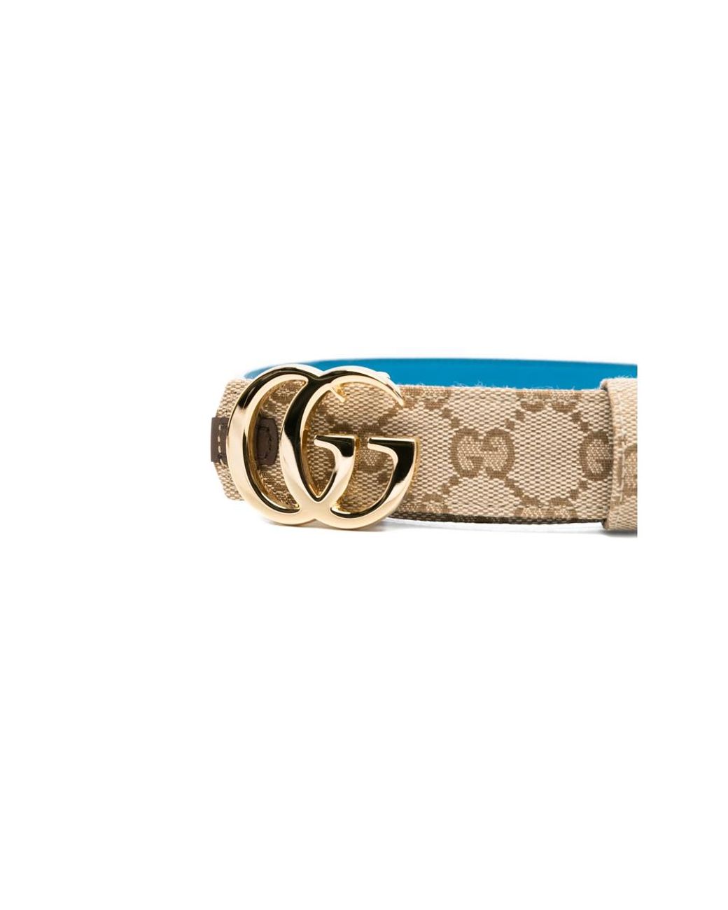 Gucci Blue Neutrals Belts