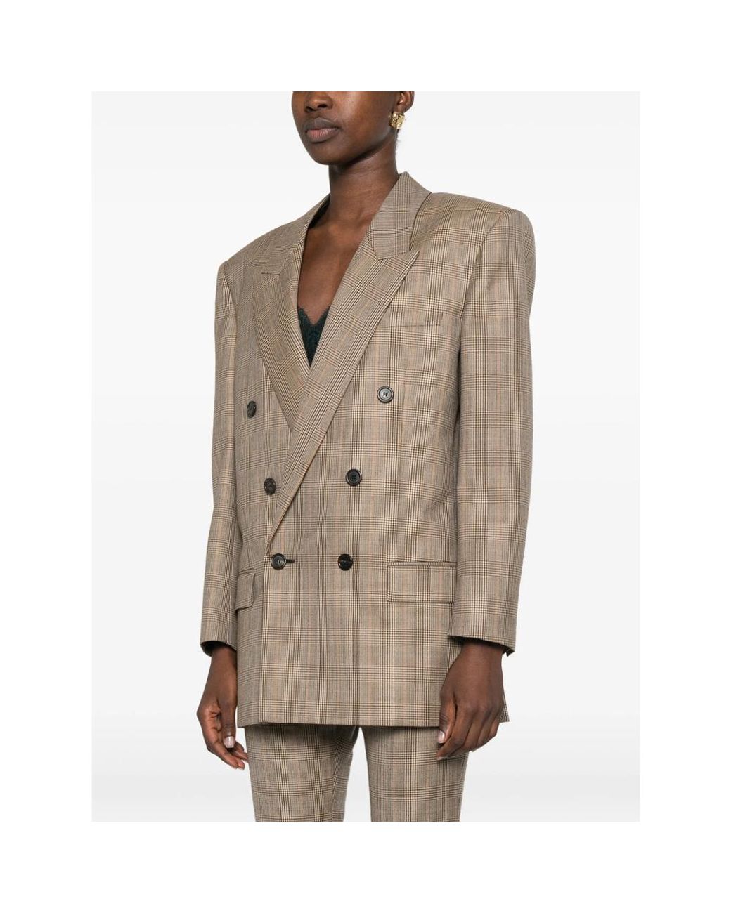 Saint Laurent Brown Jackets