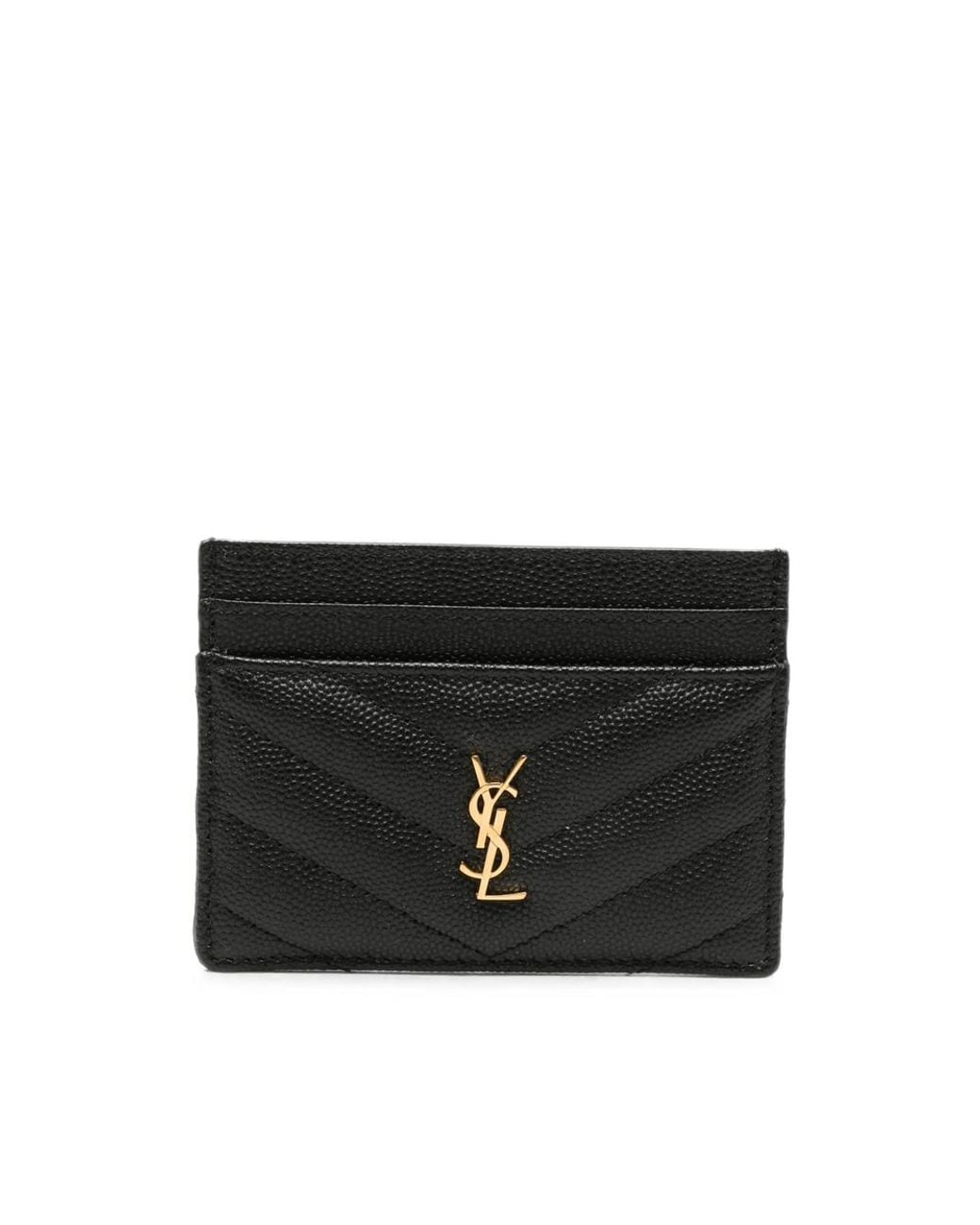 Saint Laurent Black Wallets & Purses