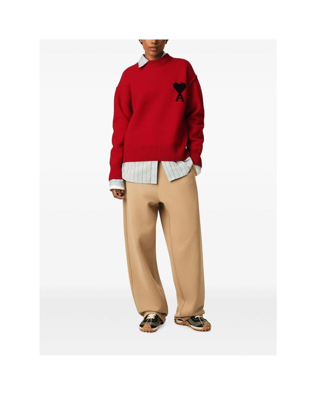AMI Red Sweaters & Knitwear for men