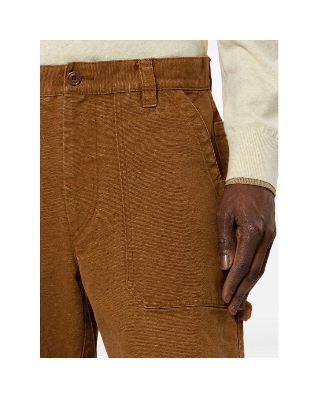 Isabel Marant Brown Trousers for men