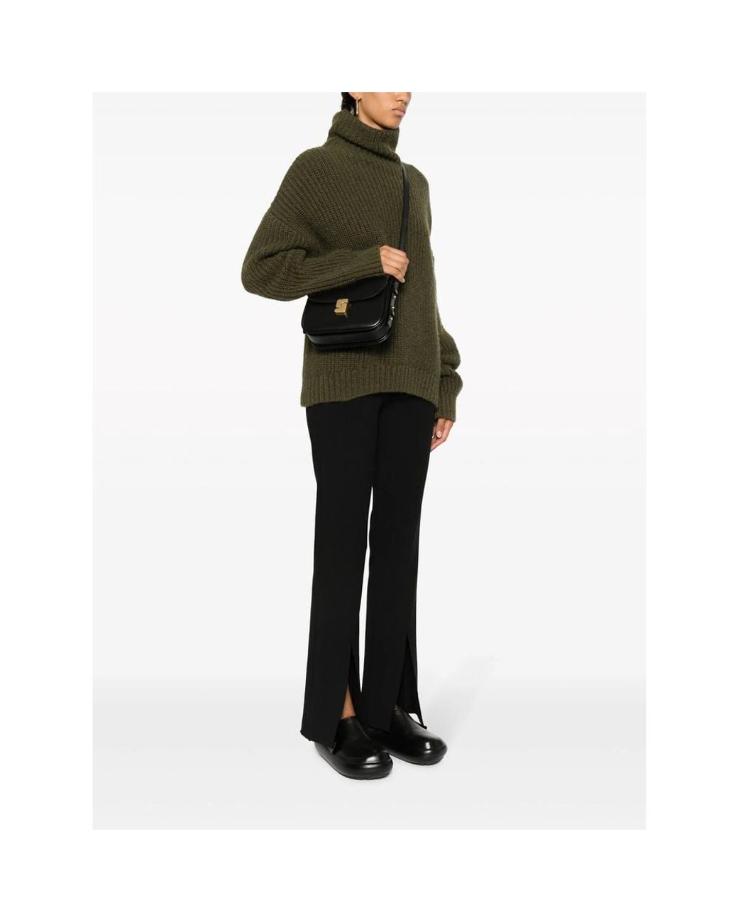 Soeur Black Mini Bellissima Leather Crossbody Bag