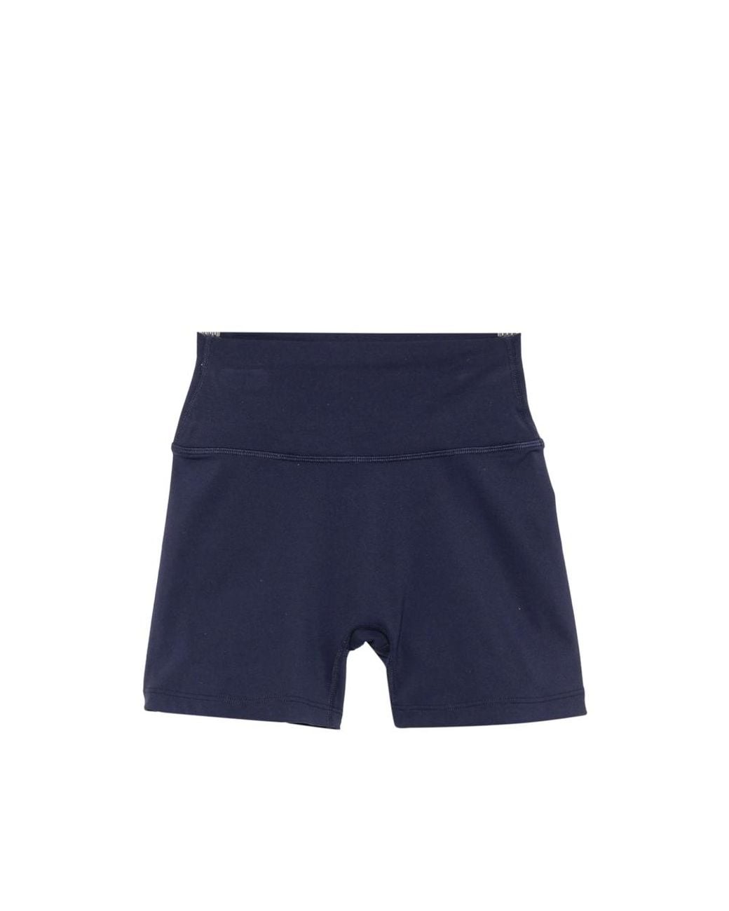 Sporty & Rich Blue Logo-Print Shorts