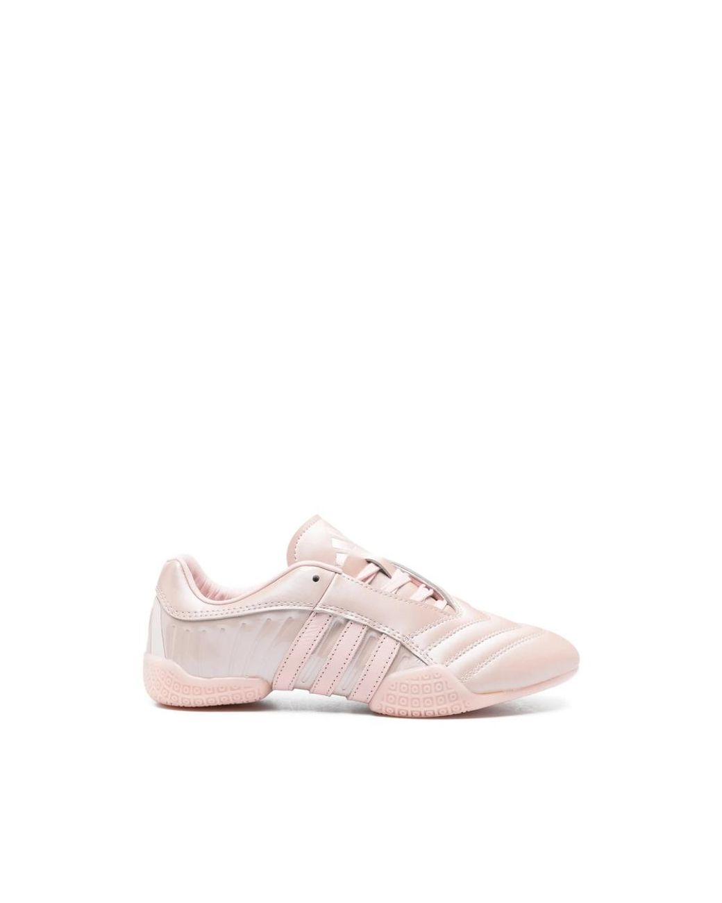 Adidas Pink Sneakers Calf Leather