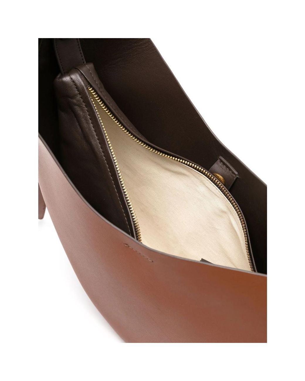 Soeur Brown Wimona Leather Shoulder Bag