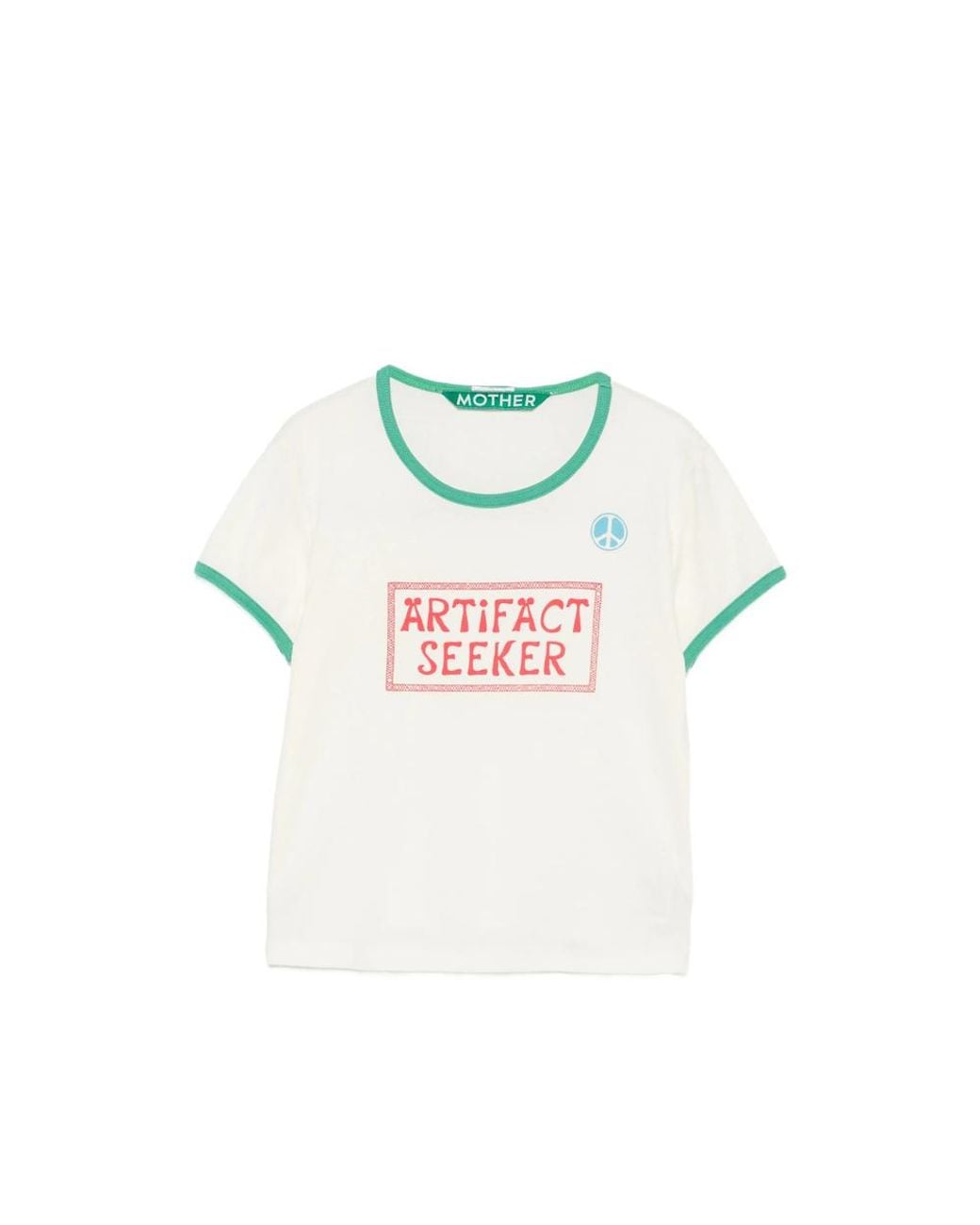 Mother Green Graphic-Print Ringer T-Shirt