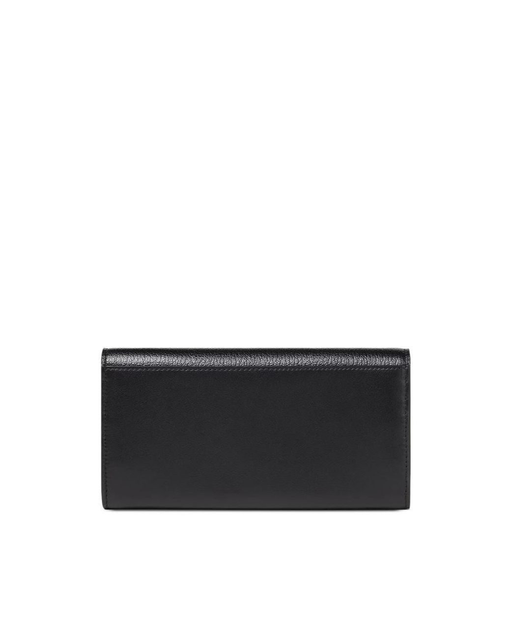 Fendi Black Ff Continental With Chain