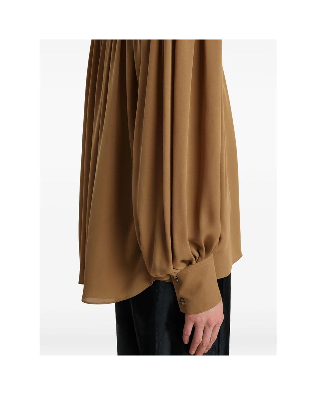Khaite Brown Vali Top