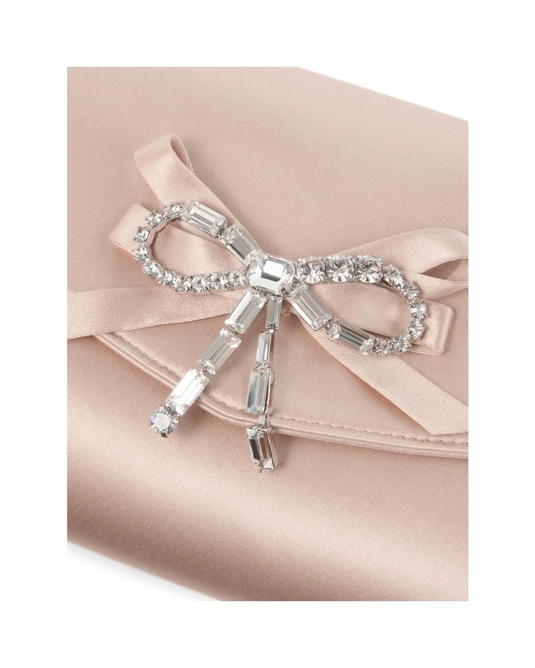 Jimmy Choo Pink Soft Bow Mini Bag