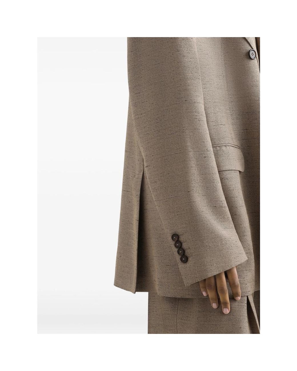 Dolce & Gabbana Natural Dolce & Gabbana Neutrals Jackets