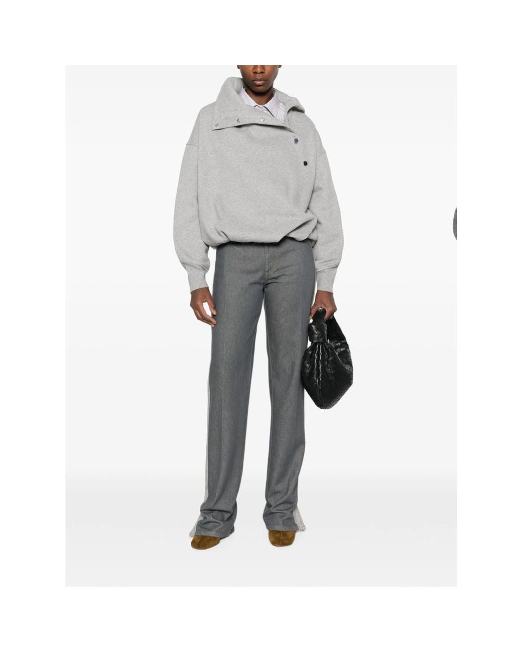 Sportmax Gray Denim