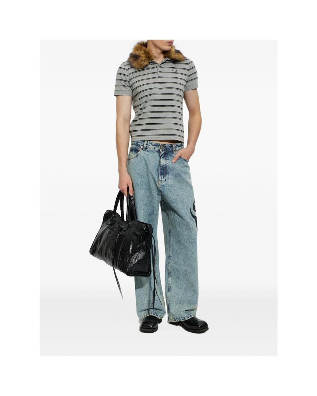 Vetements Blue Denim for men