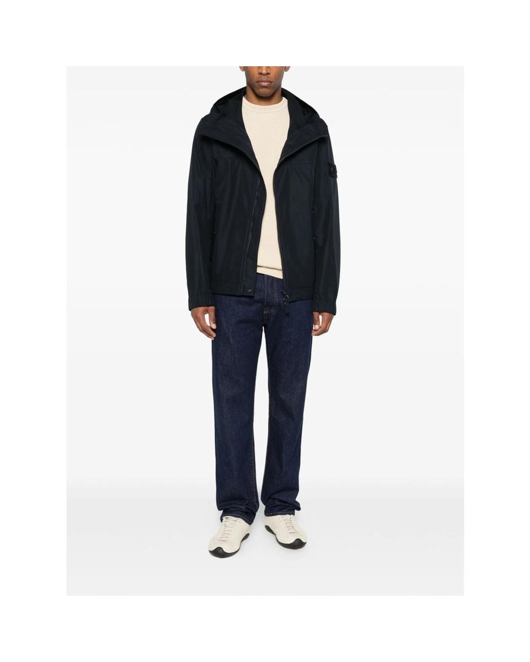 Stone Island Black Outerwears for men