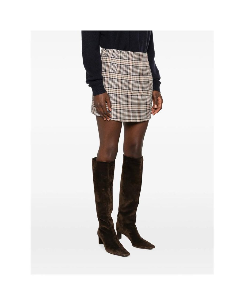 Anine Bing Gray Tierra Skirt