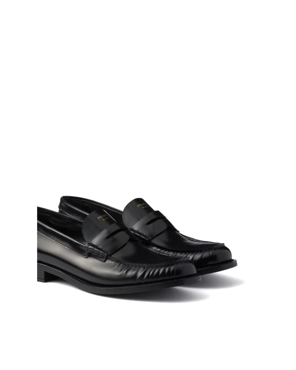 Prada Black Loafers