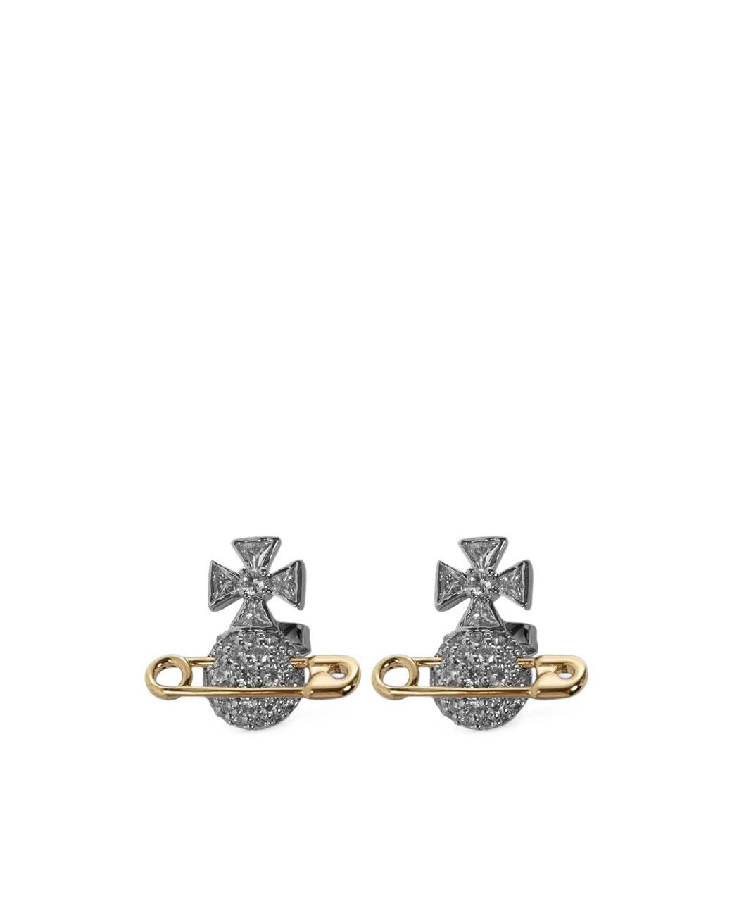 Vivienne Westwood Brown 'Hectorina' Earrings