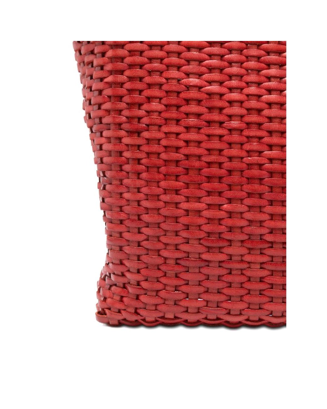 Dragon Diffusion Small Grace Basket Woven Tote Bag in Red | Lyst UK