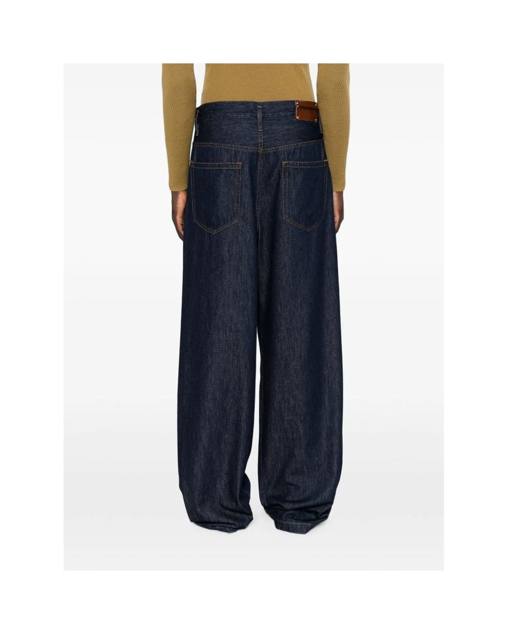 Dries Van Noten Blue Denim for men