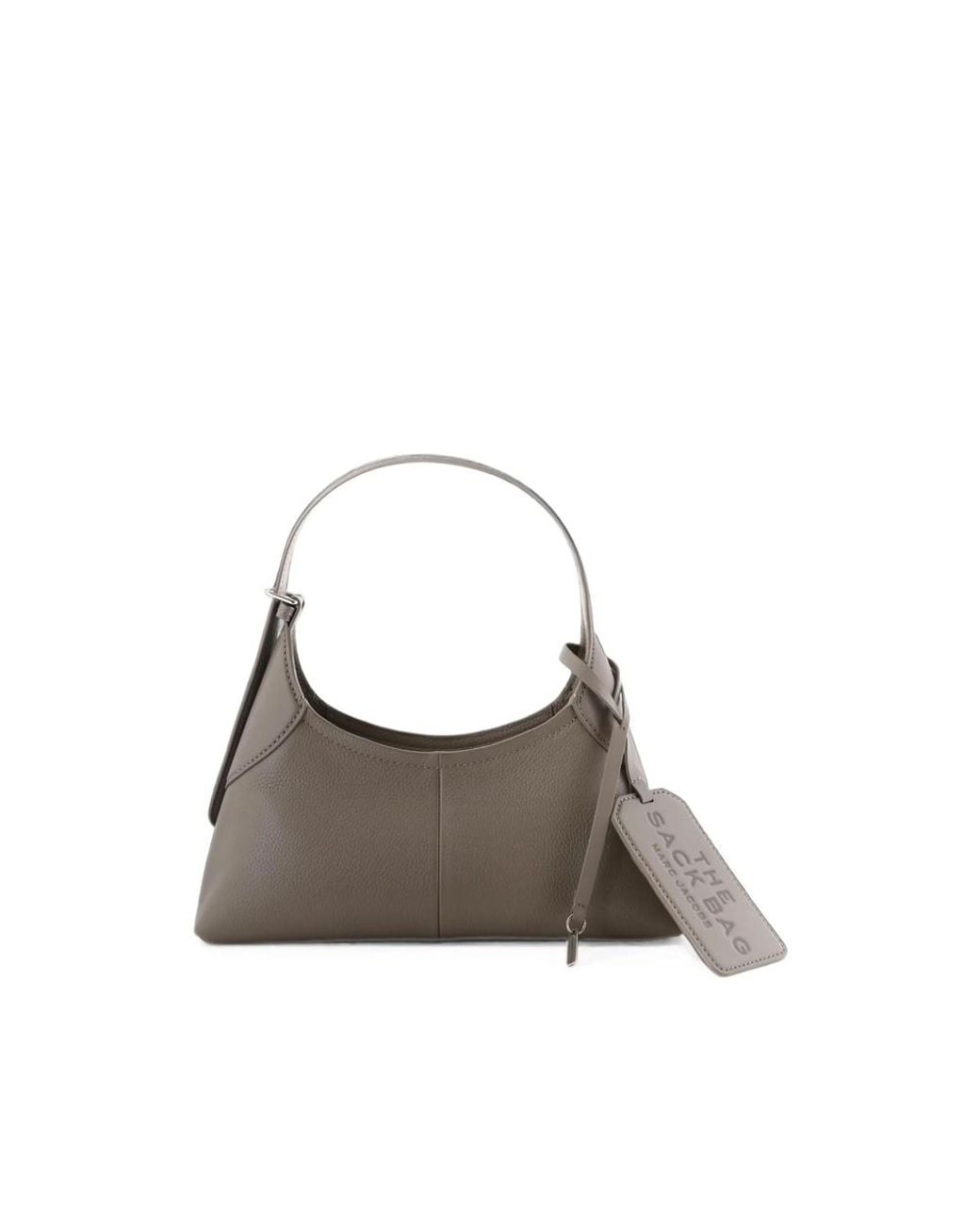 Marc Jacobs Gray The Belt Grain-Leather Tote Bag