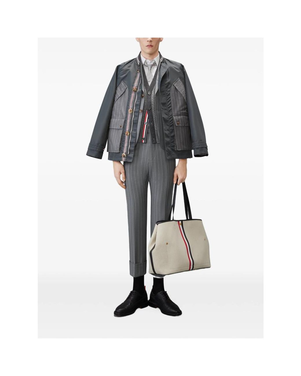 Thom Browne Gray Sweaters & Knitwear for men