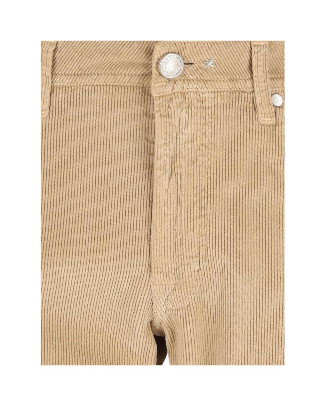 Tramarossa Natural Michelangelo Corduroy Slim-Fit Trousers for men