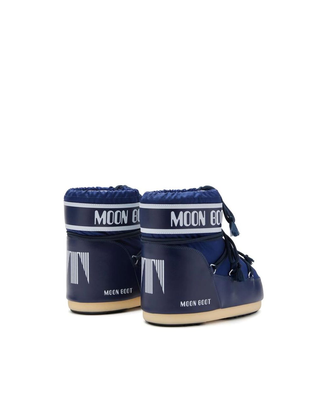 Moon Boot Blue Icon Low Nylon Boots for men