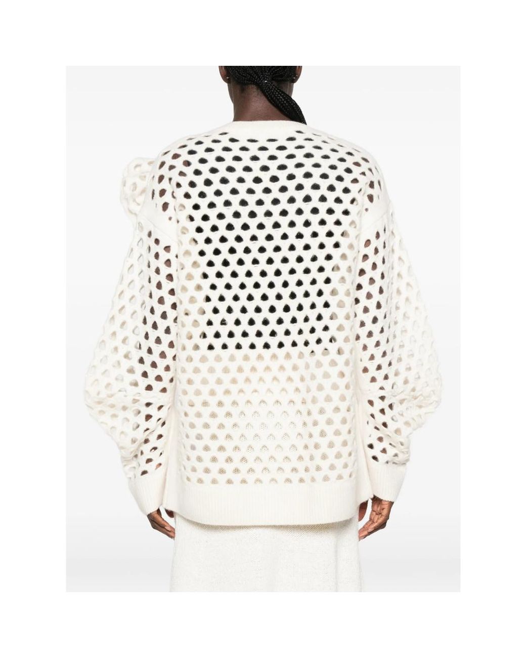 Blumarine Natural Knitwear