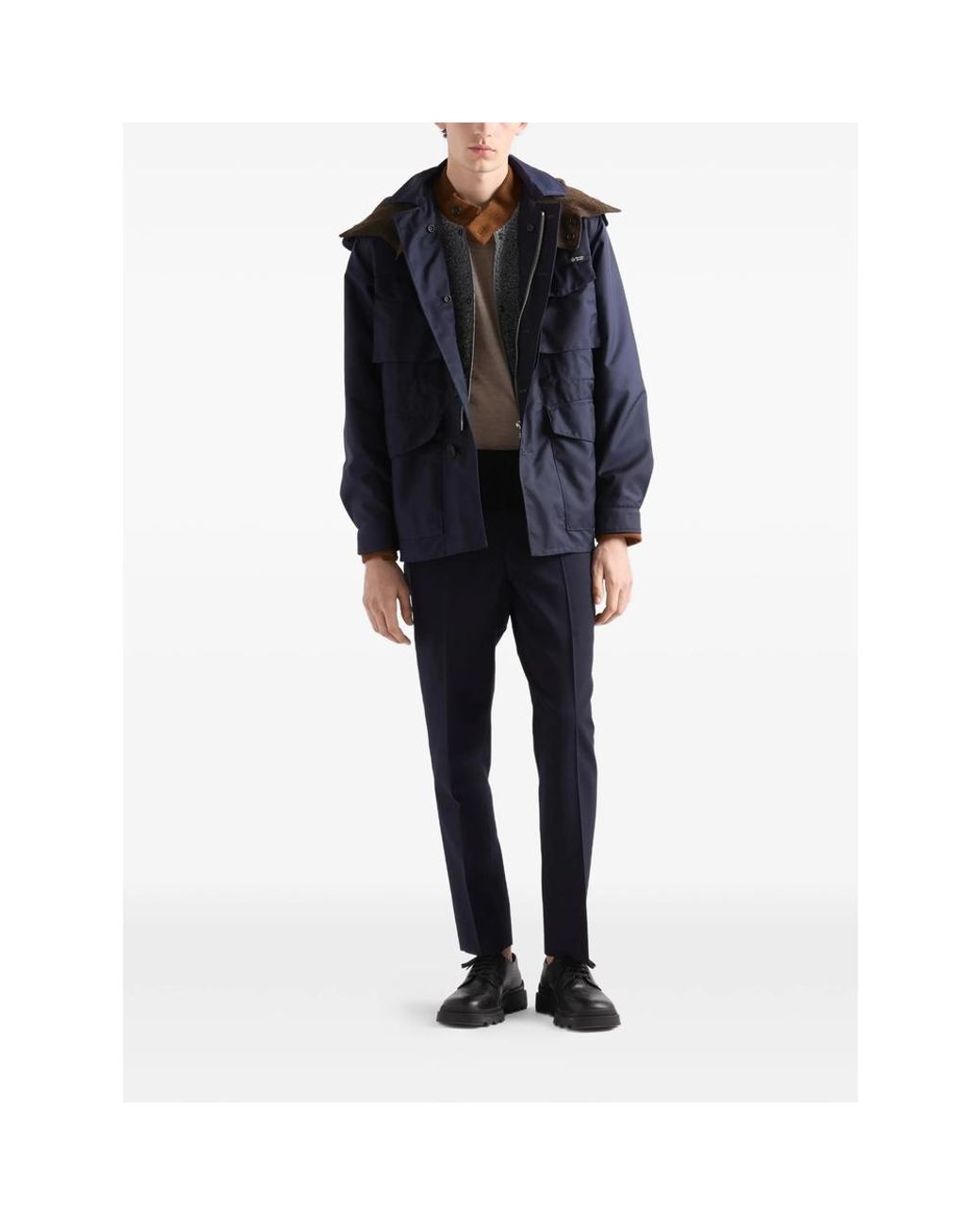 Prada Black Jackets for men