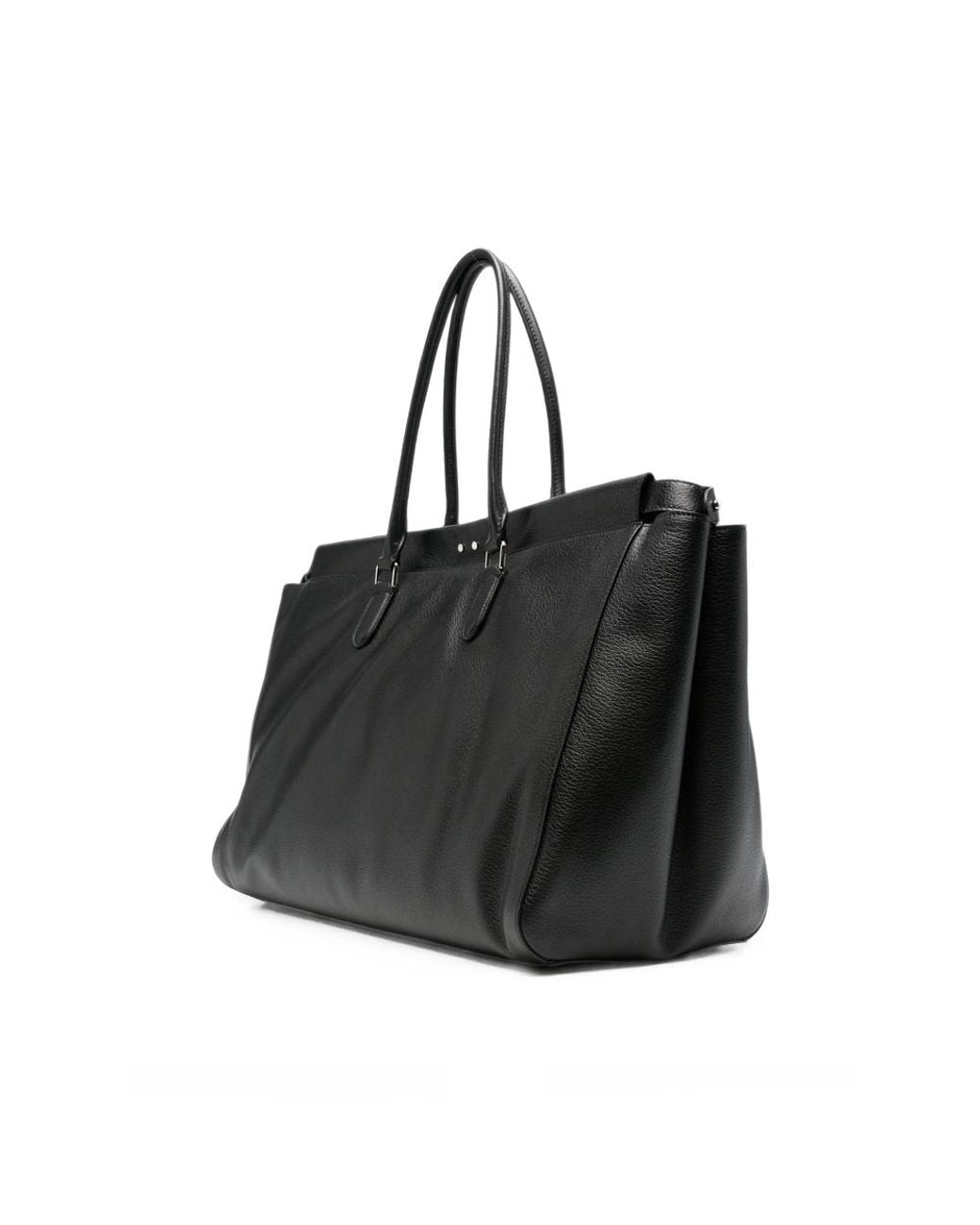 Fendi Black Peekaboo Leather Tote Bag for men