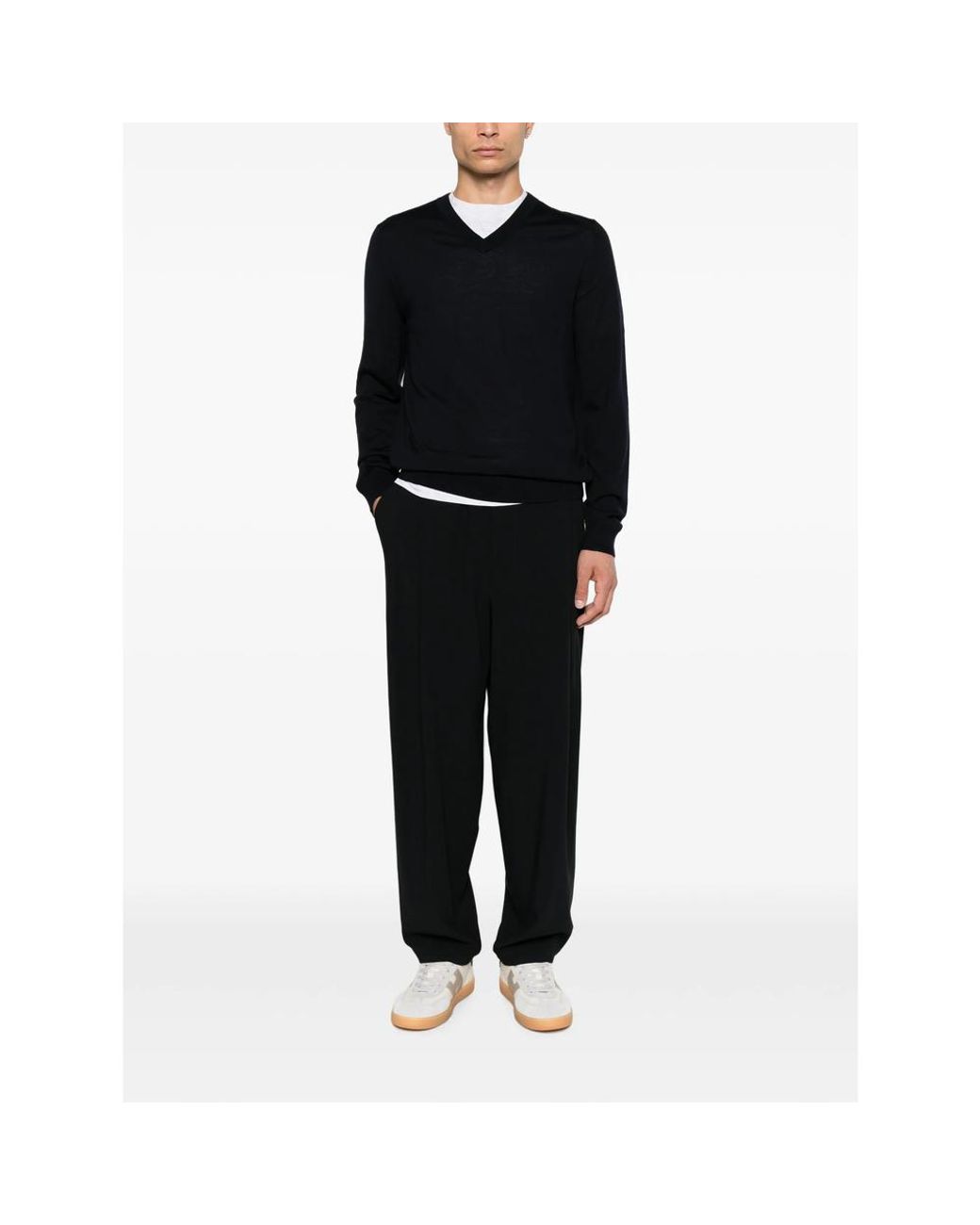 Giorgio Armani Black Trousers for men