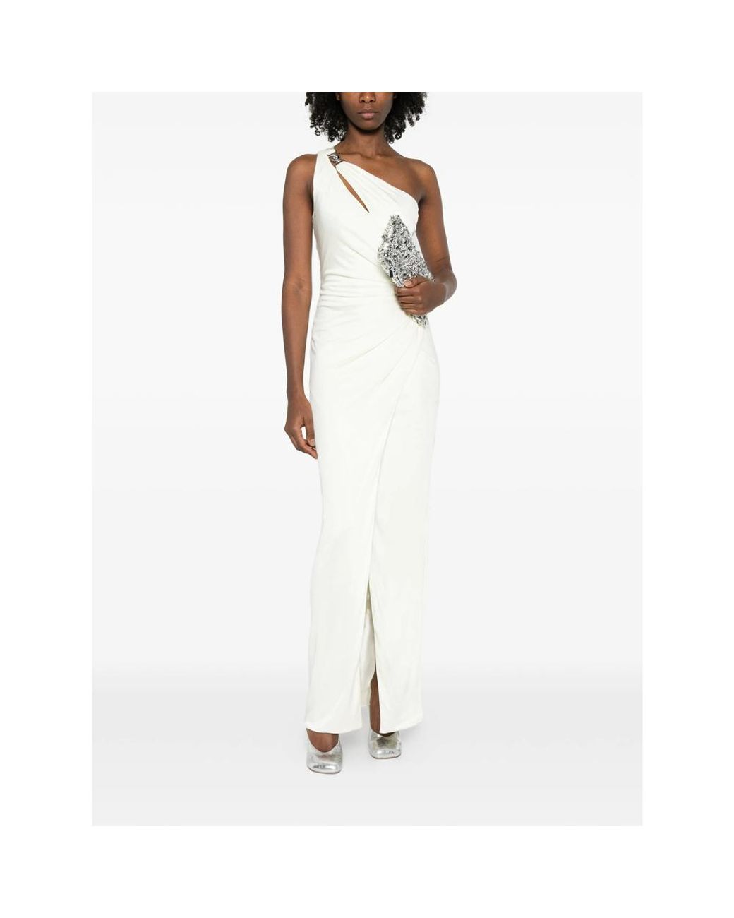 Versace White Dresses Neutral