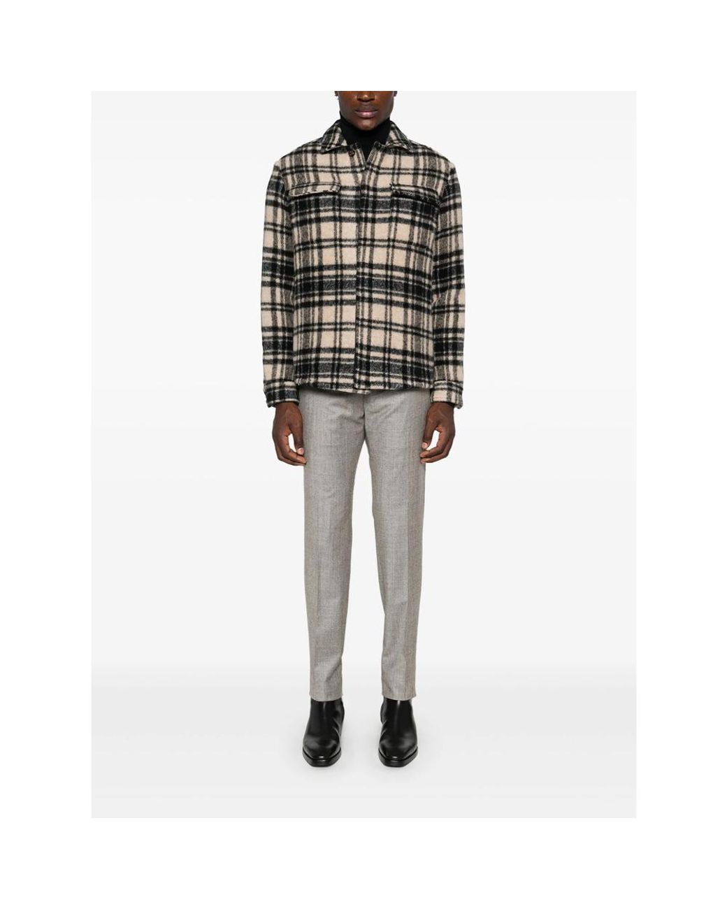 GOES BOTANICAL Black Dolcevita Sweater for men