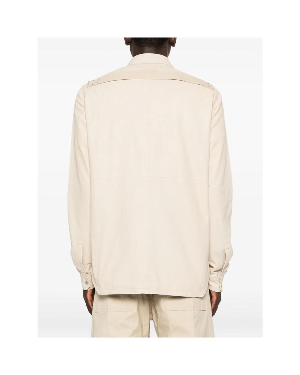 Rick Owens Natural Neutrals Jackets for men