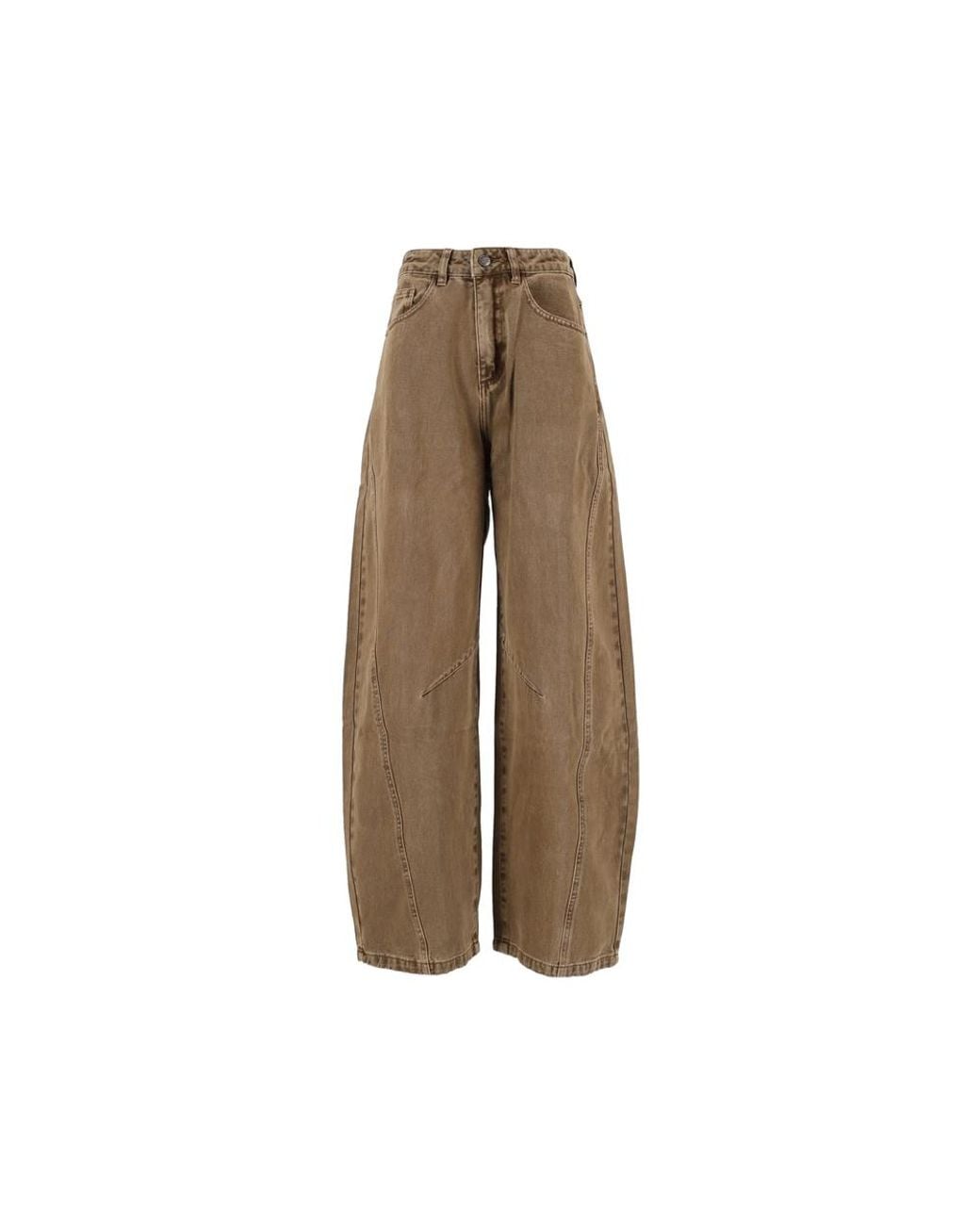 ELEH Natural Seam-Detail Jeans