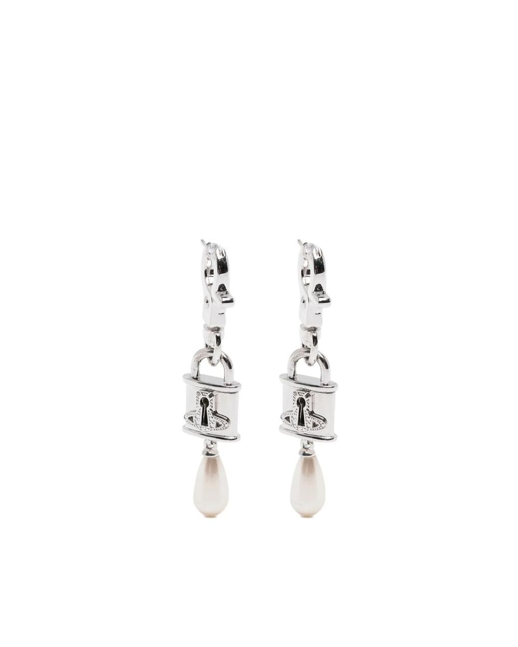 Vivienne Westwood White Earrings