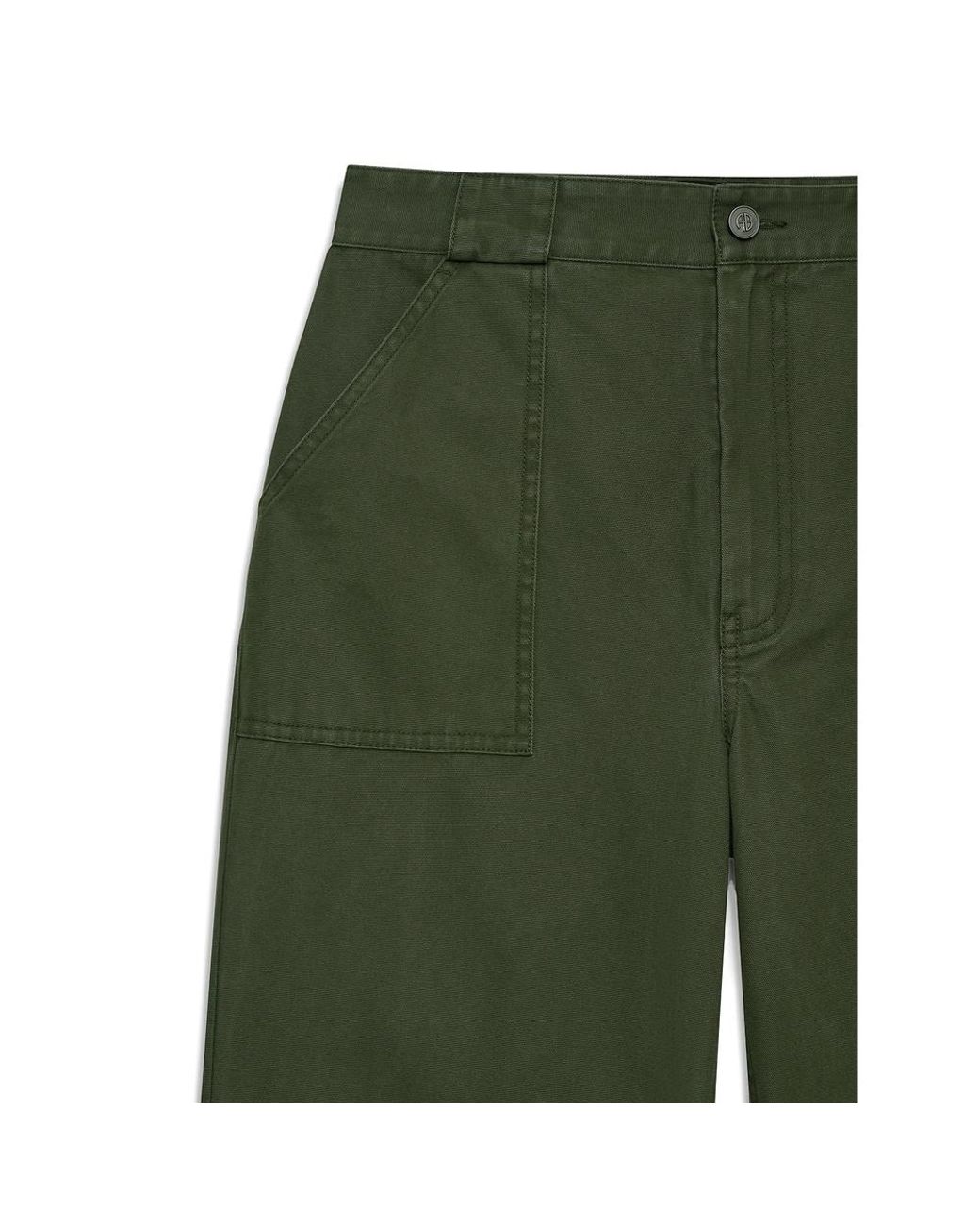 Anine Bing Green Denim