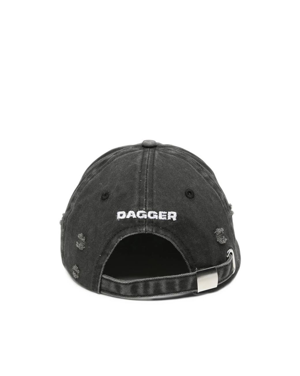 DAGGER Multicolor Distressed Embroidered Baseball Cap for men