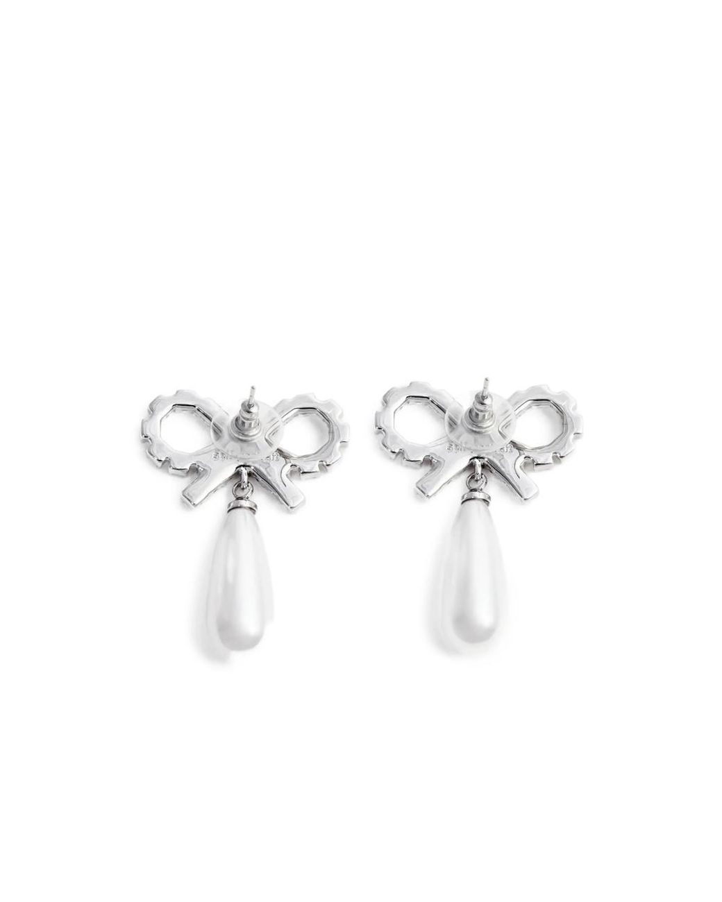 Self-Portrait Jewellery Silver, White