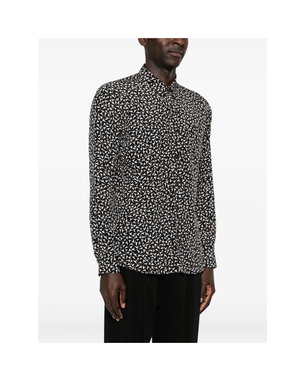 Dries Van Noten Gray Shirts for men