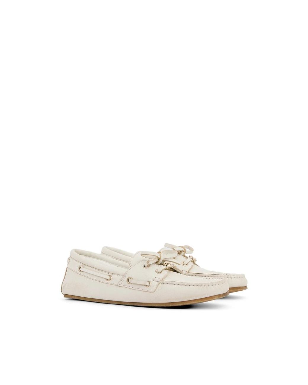 Gucci White Loafers