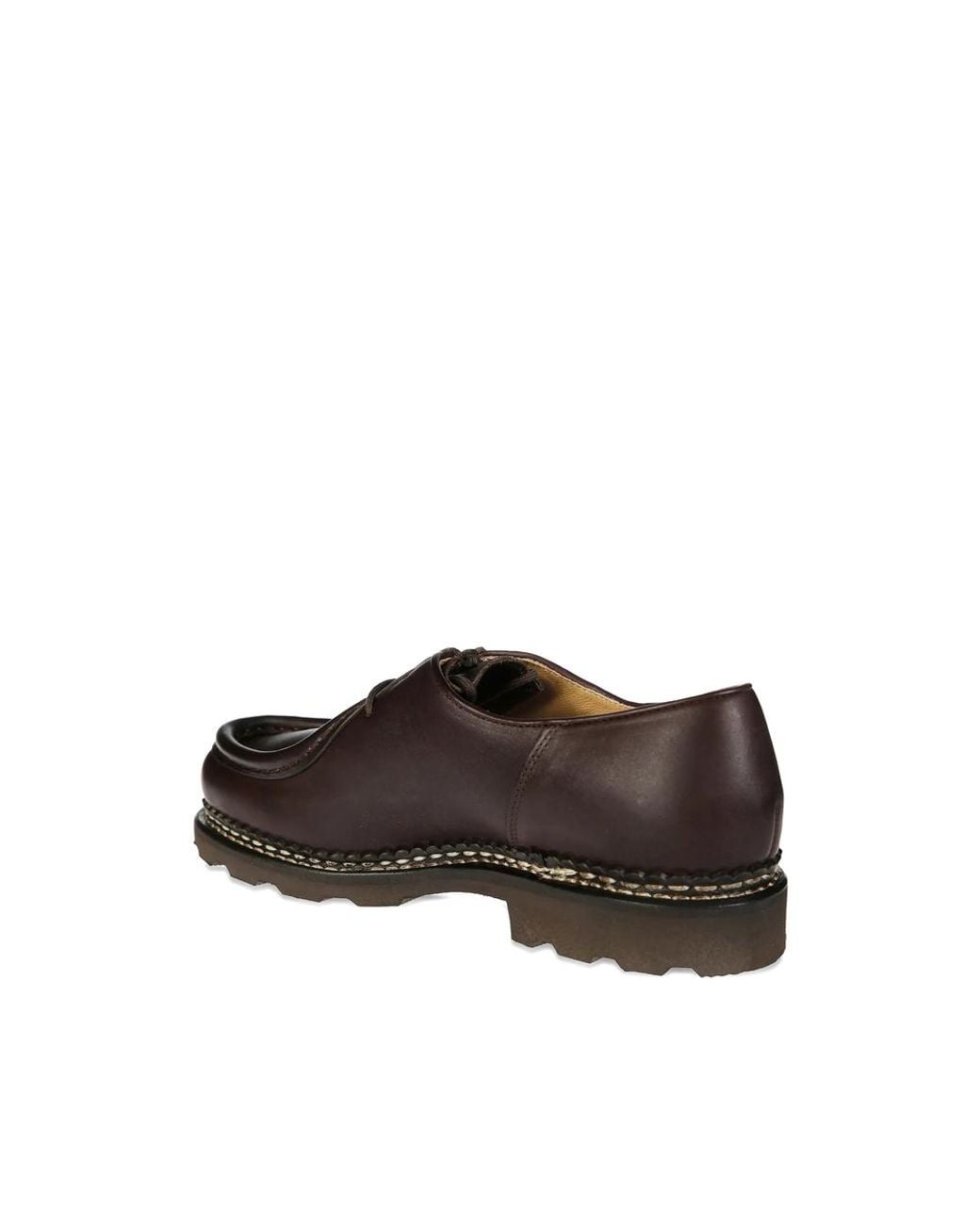 Paraboot Brown Shoe Calf Leather for men
