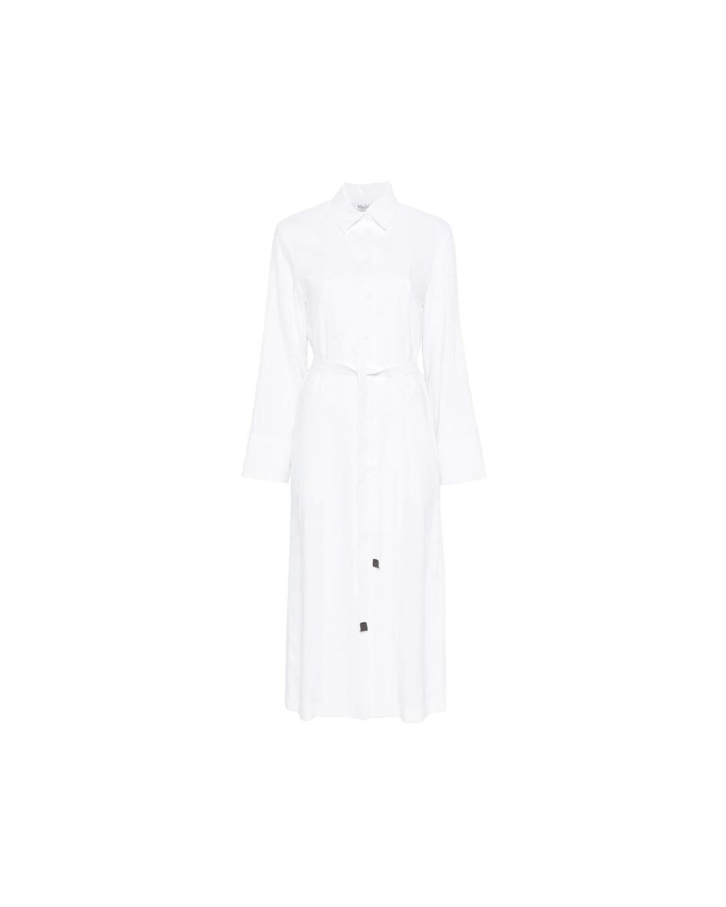 Max Mara White Dresses