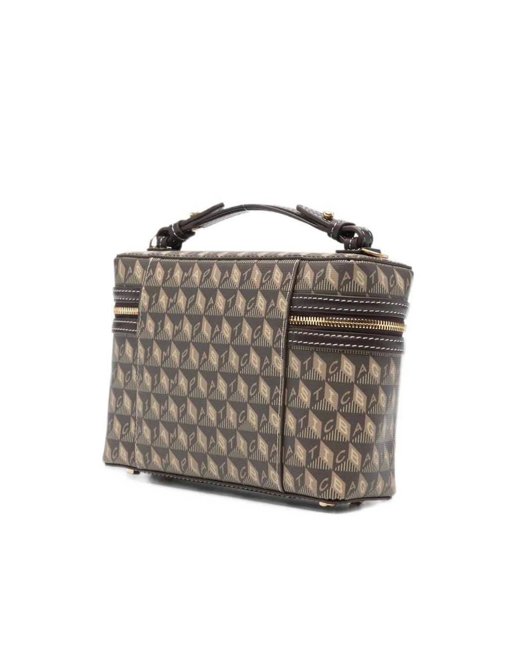 Anya Hindmarch Brown I Am A Plastic Bag Monogram-Print Tote Bag