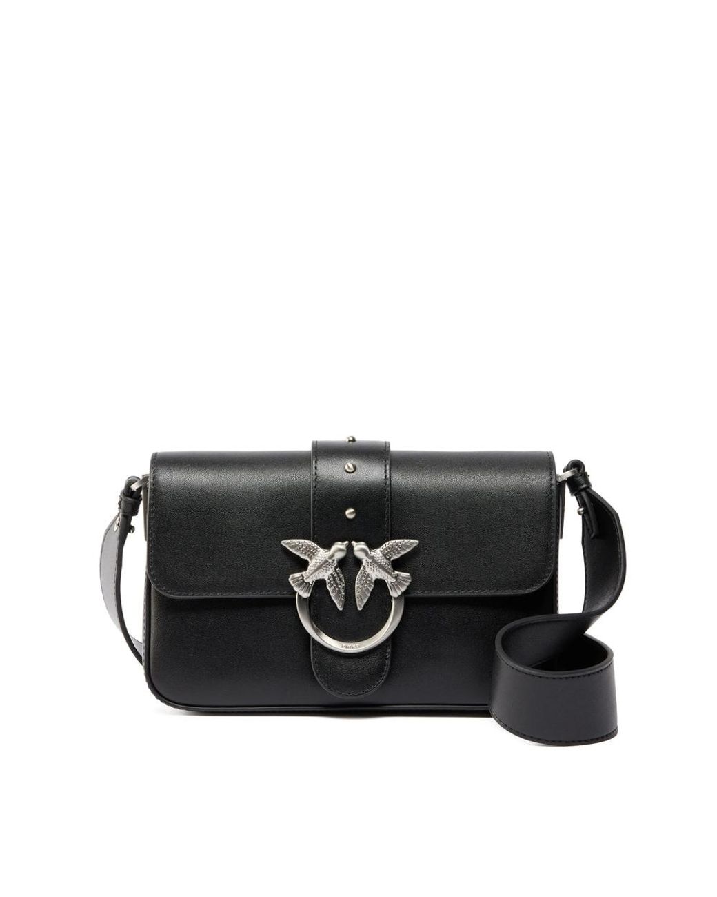 Pinko Black Small Love Bag Cross Body Bag