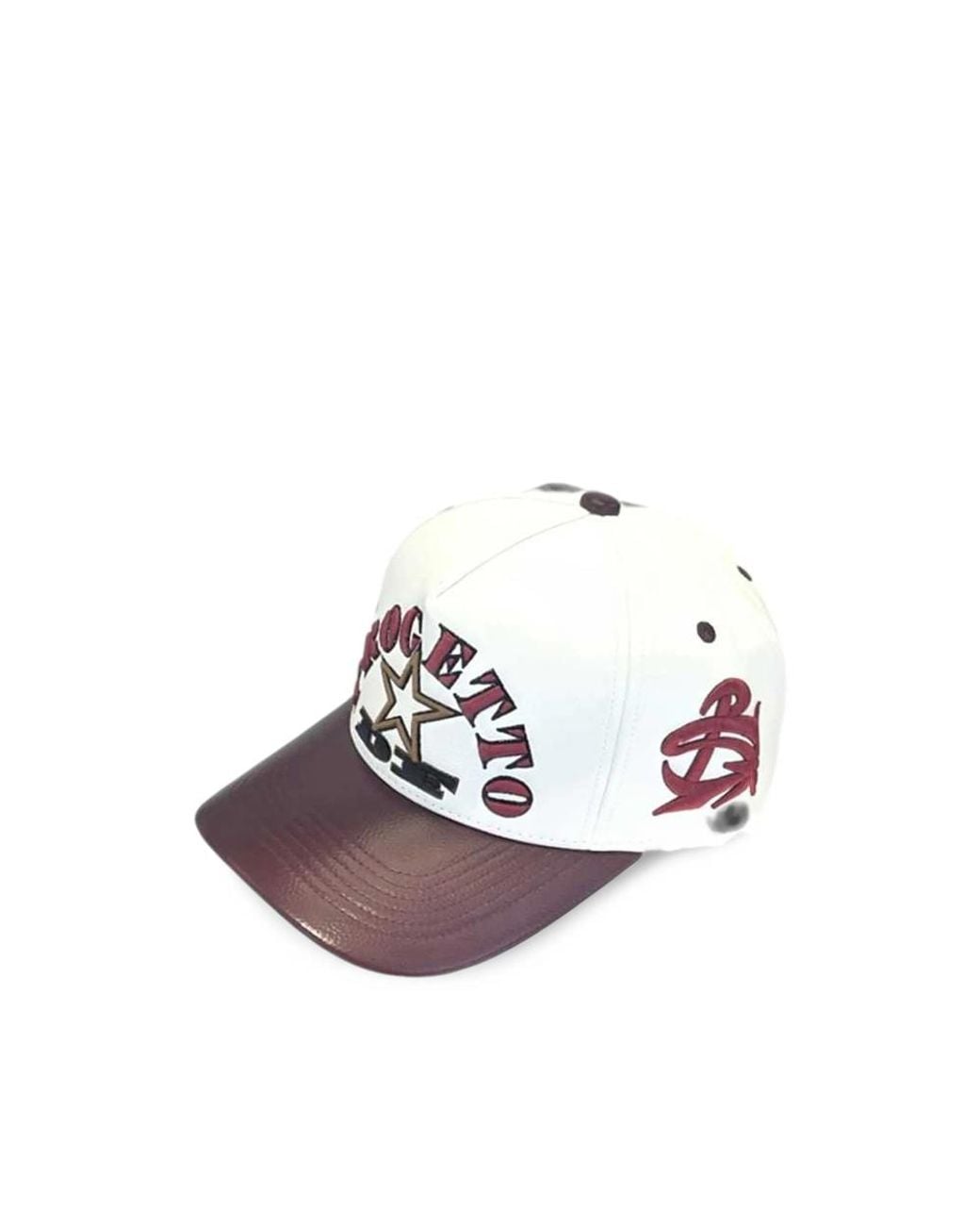 PDF Multicolor Logo-Embroidered Panelled Baseball Cap for men
