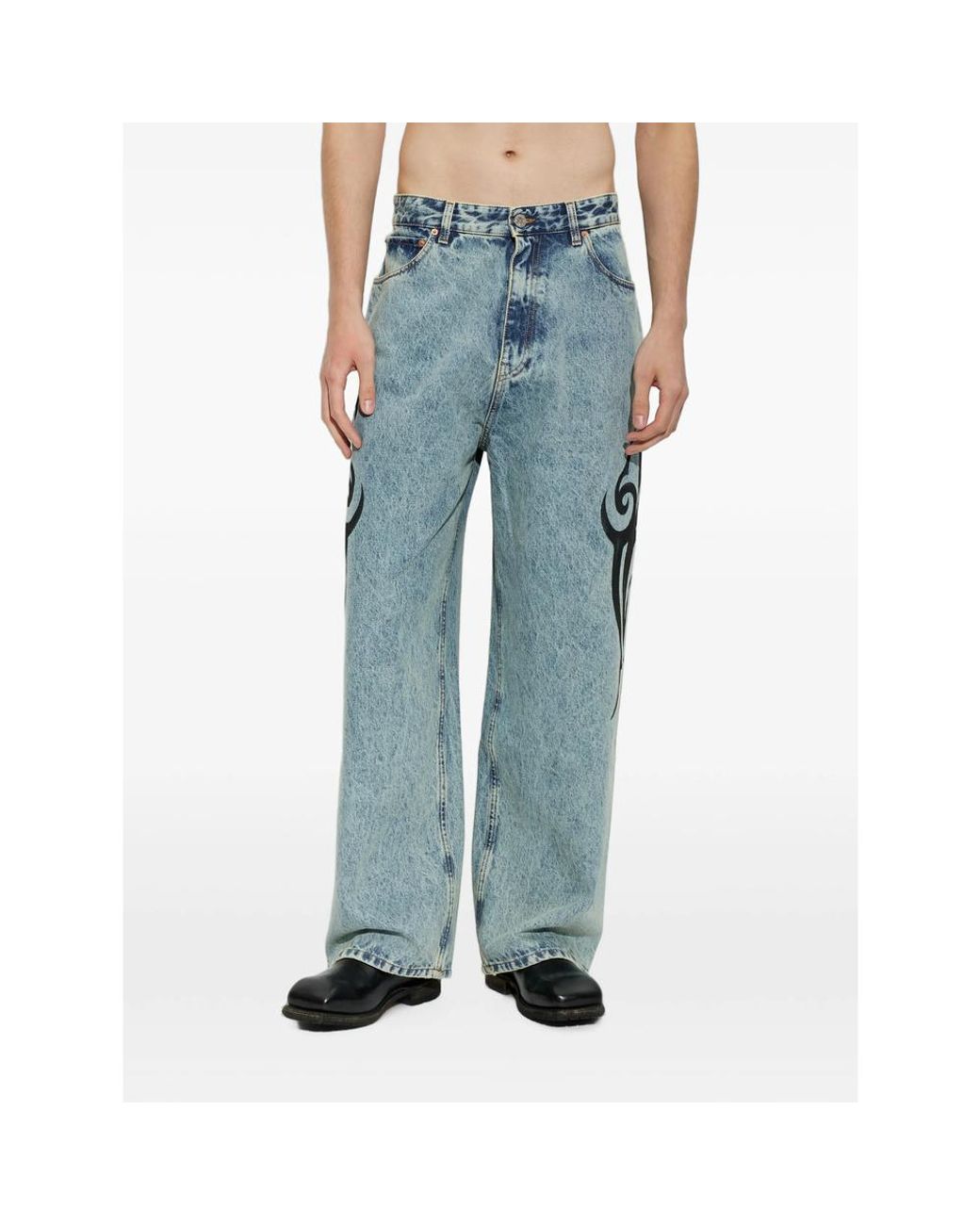 Vetements Blue Denim for men